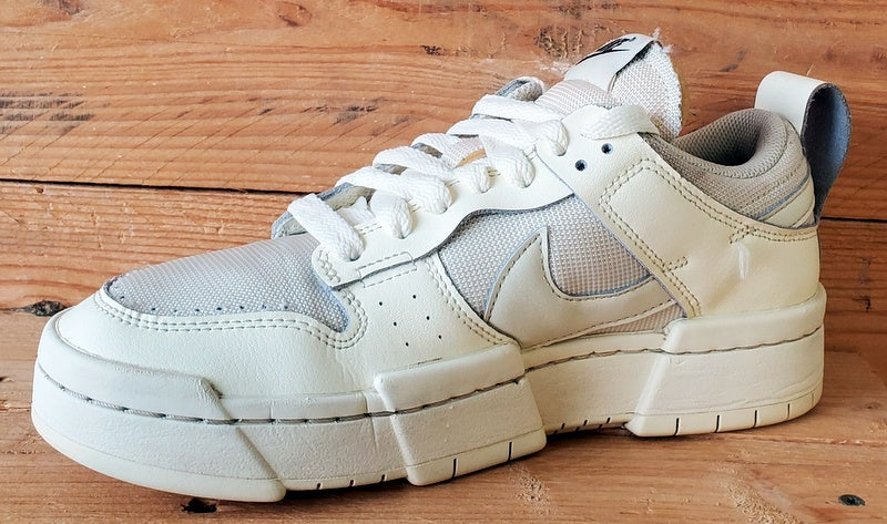 Nike Dunk Disrupt Low Leather Trainers UK5.5/US8/EU39 CK6654-105 Coconut Milk