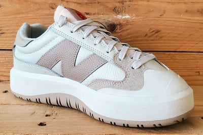 New Balance CT302 Low Leather Trainers UK5/US5.5/EU38 CT302AMM White/Grey