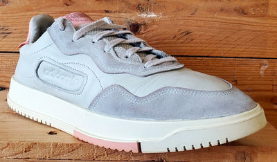 Adidas SC Premiere Low Leather Trainers UK10/US10.5/EU44.5 EE6020 Grey/Pink