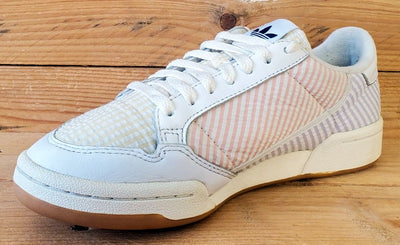 Adidas Continental 80 Seersucker Trainers UK5.5/US6/EU38.5 EG7922 White/Multi