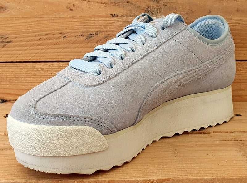 Puma Roma Amor Low Suede Trainers 370946-03 Pale Blue/White UK6/US8.5/EU39