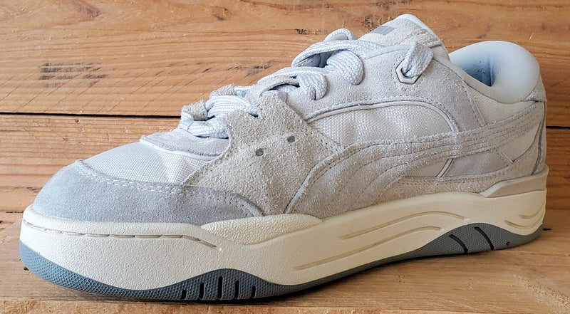 Puma 180 Tones Low Suede Trainers UK9/US10/EU43 392007-01 Vapor Grey/White
