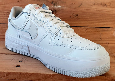 Nike Air Force 1 Low Fontanka Trainers UK6/US8.5/EU40 DH1290-100 Triple White