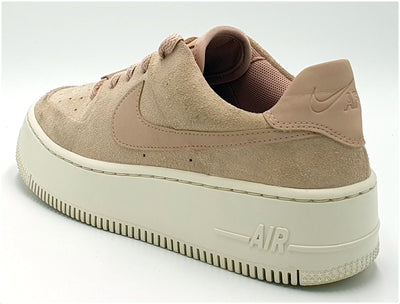 Nike Air Force 1 Sage Suede Trainers AR5339-201 Particle Beige UK5/US7.5/EU38.5