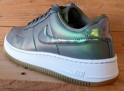 Nike Air Force 1 Upstep Low Trainers UK6/US8.5/EU40 AA3964-001 Shine Green