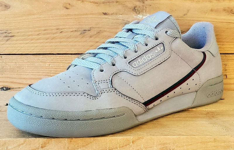 Adidas Continental 80 Low Suede Trainers UK8/US8.5/EU42 EE3771 Triple Grey