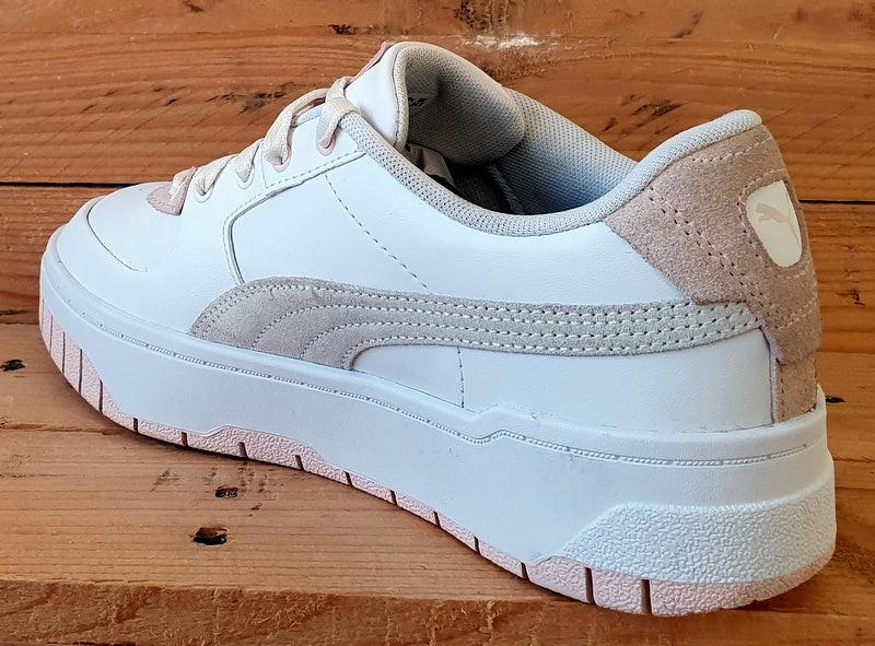 Puma Cali Dream Low Leather Trainers UK5.5/US8/EU38.5 387459-02 White Colourpop