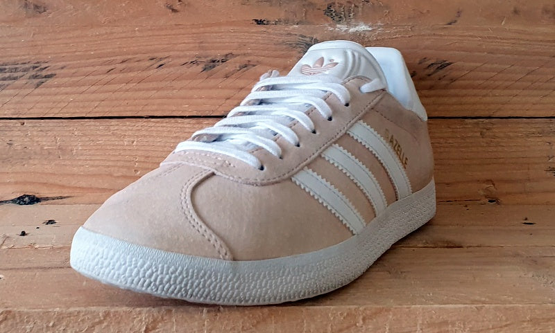 Adidas Original Gazelle Low Suede Trainers UK5/US5.5/E38 BB5472 Vapor Pink/White