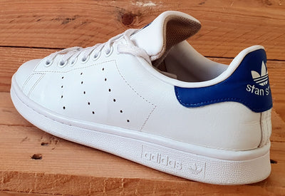 Adidas Stan Smith Low Leather Trainers UK5.5/US6/EU38.5 S74778 White/Blue