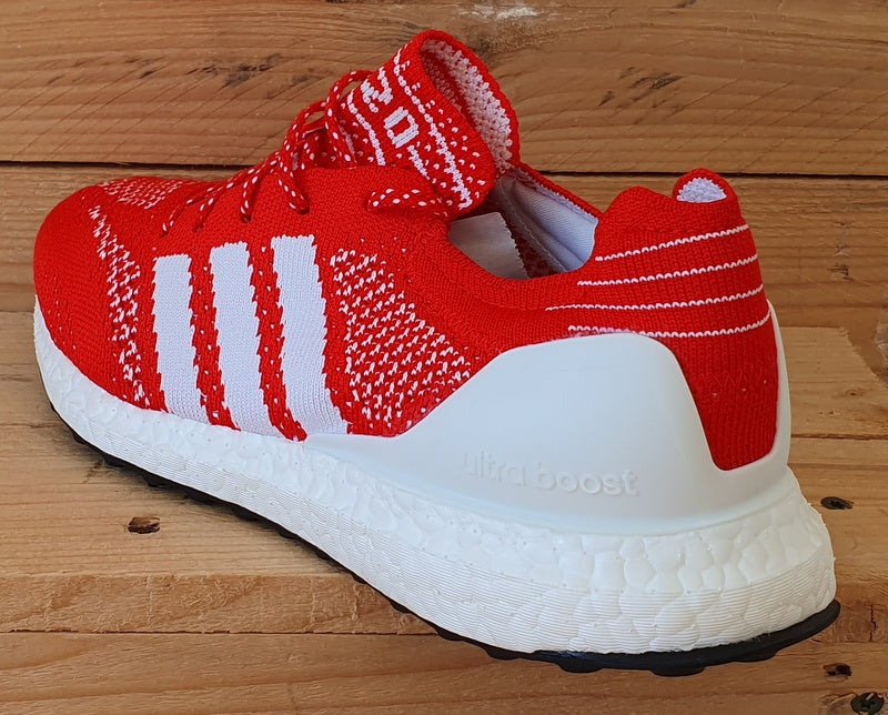 Adidas Ultra Boost DNA Prime Primeknit Trainers UK7/US7.5/E40.5 FV6053 Red/White