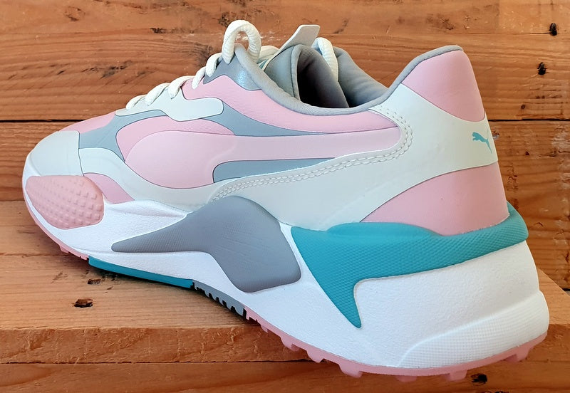 Puma RS-G Golf Low Leather Trainers UK9.5/US12/EU44 194258-04 Peachskin Pastel