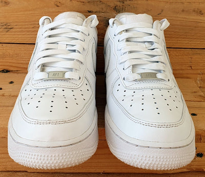 Nike Air Force 1 Low Leather Trainers UK7/US8/EU41 CW2288-111 Triple White