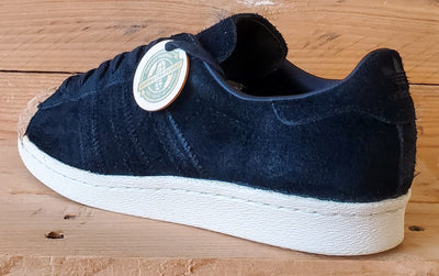 Adidas Superstar 80s Cork Low Suede Trainers UK6/US7.5/EU39 BY2963 Black
