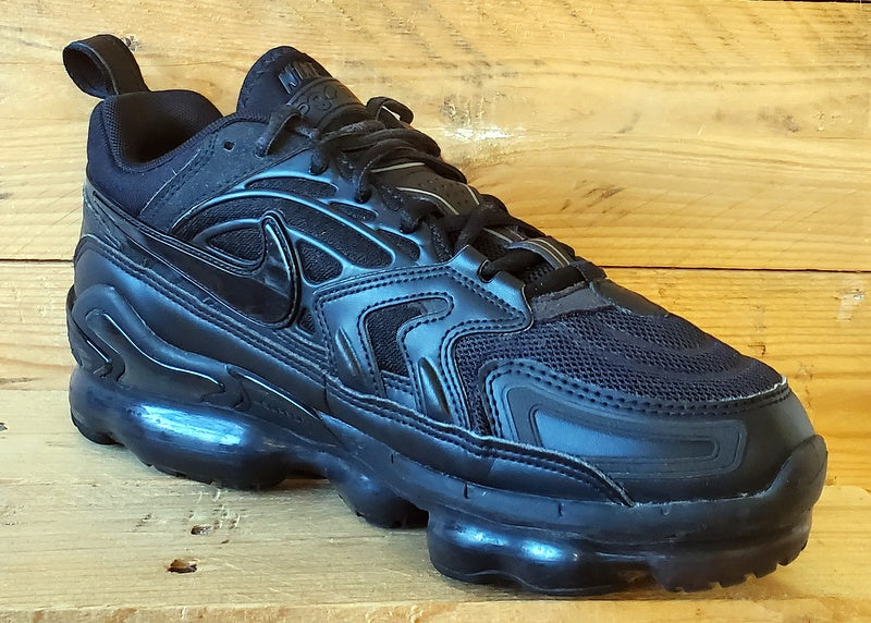 Nike Air Vapormax Evo Low Textile Trainers UK8/US9/E42.5 CT2868-003 Triple Black