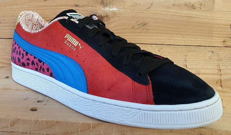 Puma Suede Yo! Low Trainers UK10/US11/EU44.5 383429-01 Red/Black/Blue/Pink