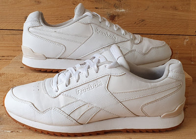 Reebok Royal Glide Low Leather Trainers UK9.5/US10.5/EU44 CM9098 White/Gum