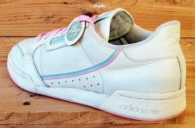 Adidas Continental 80 Low Leather Trainers UK10/US10.5/EU44.5 BD7645 Off White