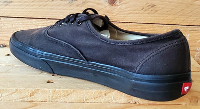 Vans Off The Wall Low Canvas Trainers UK9/US10/EU43 751505 Triple Black