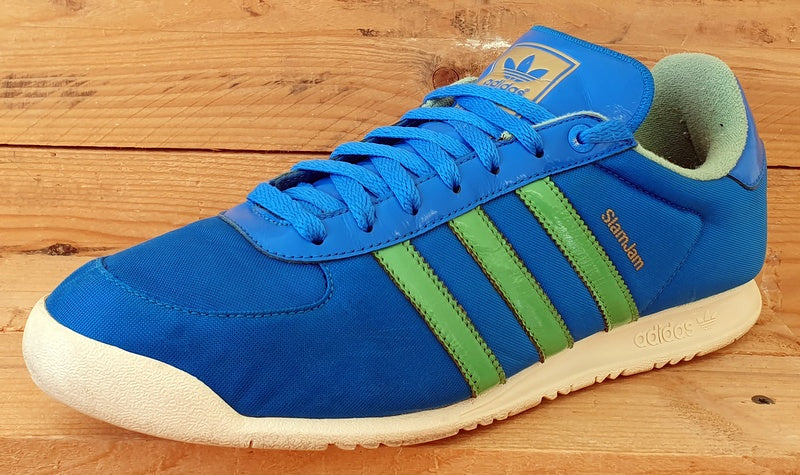 Adidas Milano SlamJam Low Textile Trainers UK10.5/US11/EU45 G19856 Blue/Green