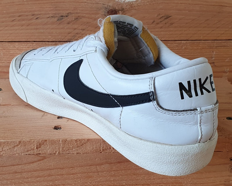 Nike Blazer 77 Low Leather Trainers UK9.5/US10.5/EU44.5 DA6364-101 White