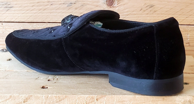 Kurt Geiger London Low Suede Shoes UK9/US9.5/EU44 5695 / 0122 Black