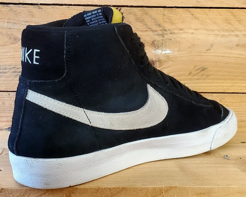 Nike Blazer 77 Mid Suede Trainers UK7.5/US8.5/EU42 CI1172-002 Black/White