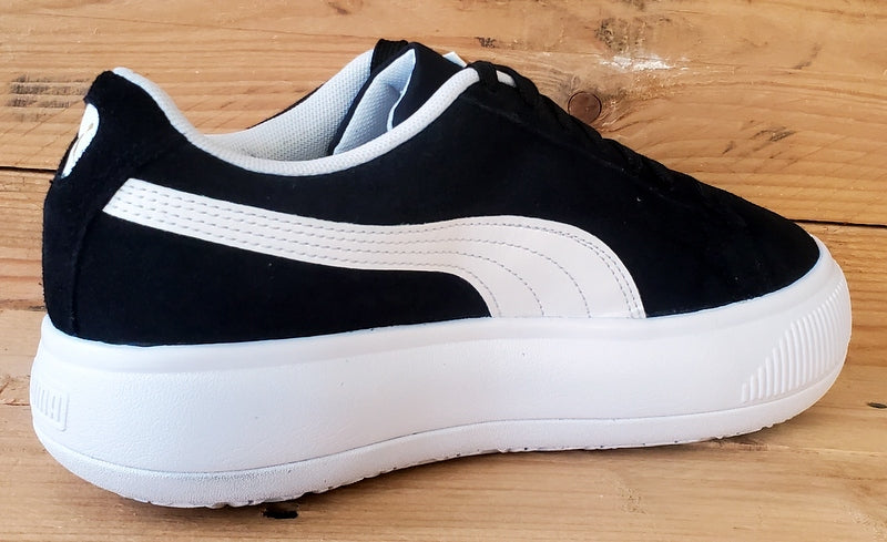 Puma Suede Mayu Low Trainers UK4.5/US7/EU37.5 380686-02 Black/White