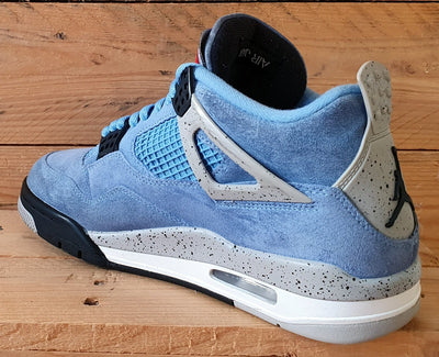 Nike Air Jordan 4 Retro Suede Trainers UK7/US8/EU41 CT8527-400 University Blue