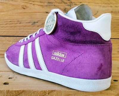 Adidas Originals Gazelle Mid Suede Trainers UK5/US6.5/EU38 M22797 Vivid Pink