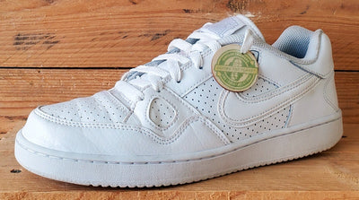 Nike Son Of Force Low Leather Trainers UK7.5/US8.5/EU42 616775-101 Triple White