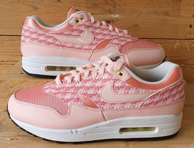 Nike Air Max 1 Strawberry Lemonade Trainers UK9/US10/EU44 CJ0609-600 Pink