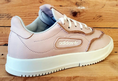 Adidas SC Premiere Low Leather Trainers UK5.5/US6/EU38.5 EH1093 Raw White/Pink