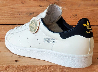 Adidas Superstar Los Angeles Leather Trainers UK6/US6.5/EU39 FV3014 Cream