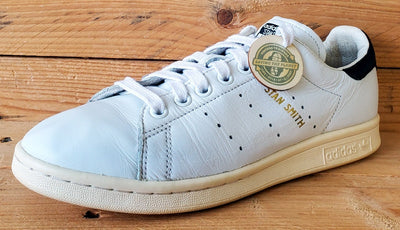 Adidas Stan Smith Low Leather Trainers UK6/US6.5/EU39 S75076 White/Black/Gold