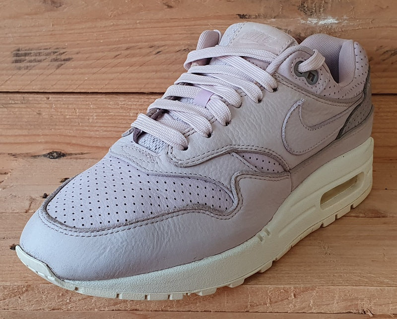 Nike Air Max 1 Low leather Trainers UK6/US7/EU40 859554-600 Pinnacle Artic Pink