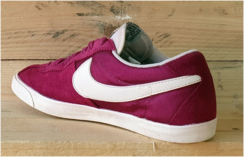 Nike Blazer Low Suede Trainers UK5/US7.5/EU38.5 599411-601 Dark Purple/White