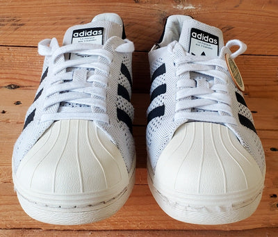 Adidas Superstar Boost Low Primeknit Trainers UK8.5/US9/EU42.5 BB0190 White