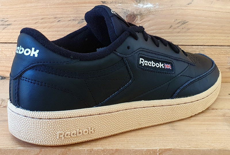 Reebok Club C 85 Low Leather Trainers UK7/US9.5/EU40.5 DV7266 Black/Brown