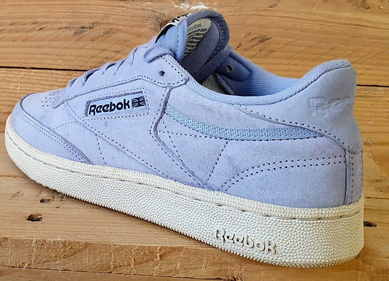 Reebok Classic Club C Low Suede Trainers UK4.5/US5.5/EU36.5 V67595 Light Purple