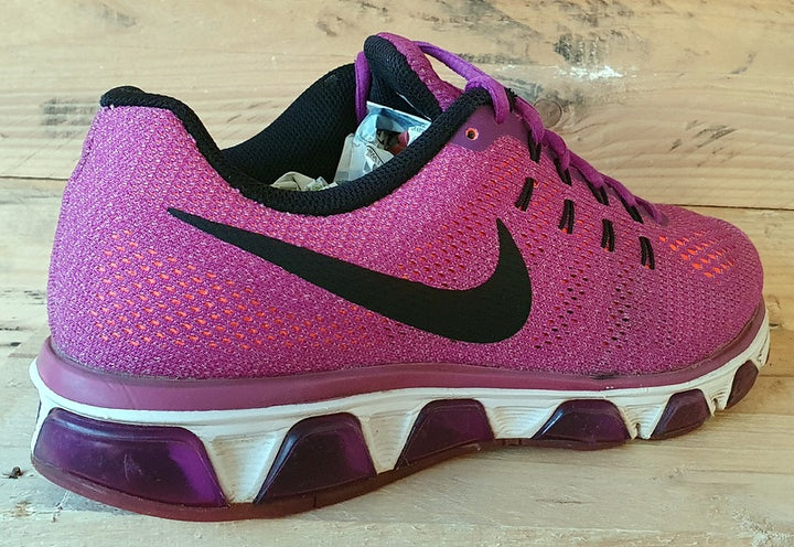 Nike Air Max Tailwind 8 Flyknit Trainers 805942 500 Vivid Purple UK7 US9.5 EU41 VintageTrainers