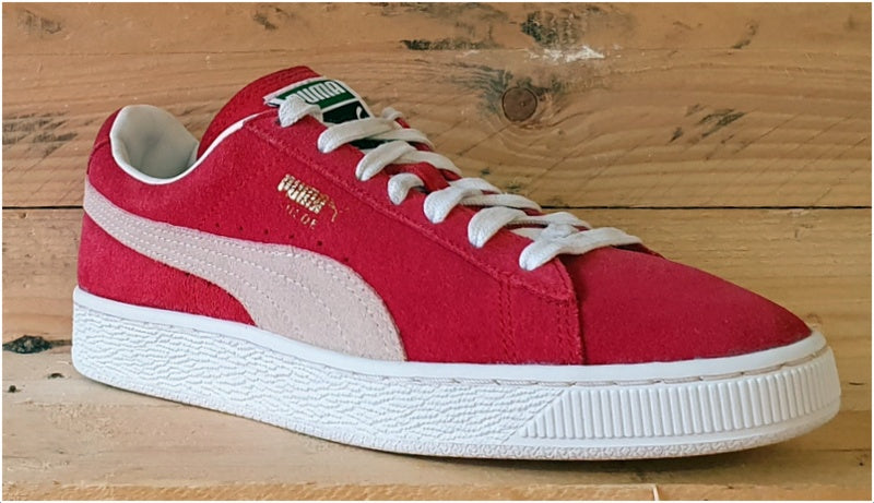 Puma Suede Classic Low Trainers UK6 US7 EU39 352634 05 Team Red White