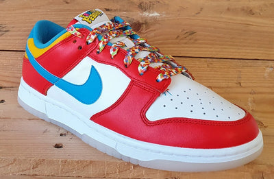 Nike Dunk Low X LeBron Fruity Pebbles Trainers UK8/US9/E42.5 DH8009-600 Red/Blue