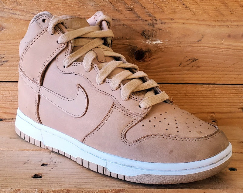 Nike Dunk Premium Mid Suede Trainers UK5.5/US8/EU39 DX2044-201 Vachetta Tan