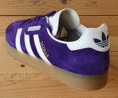 Adidas Gazelle Super Low Suede Trainers UK8/US8.5/EU42 BY9780 Energy Ink Purple