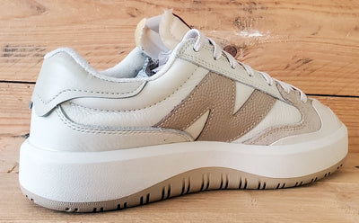 New Balance CT302 Low Leather Trainers UK5/US5.5/EU38 CT302AMM White/Grey