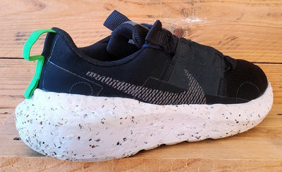 Nike Crater Impact Low Textile Trainers UK7.5/US8.5/EU42 DB2477-001 Black/White