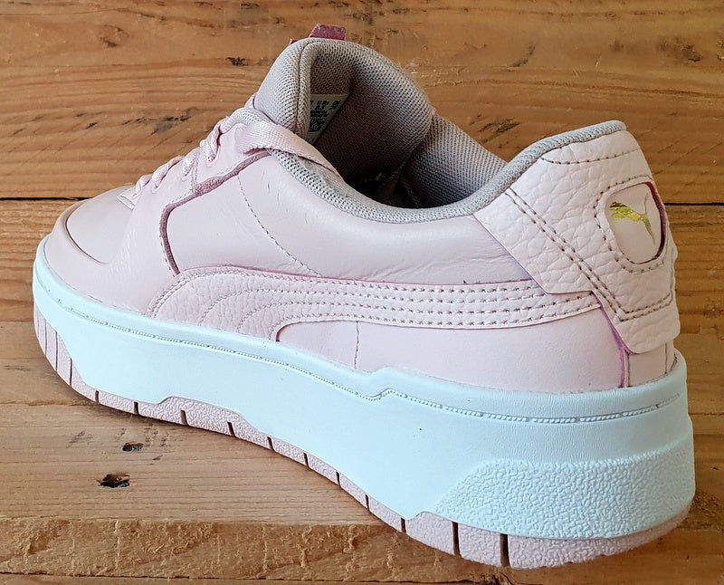 Puma Cali Dream Low Leather Trainers UK6/US8.5/EU39 383157-03 Light Pink