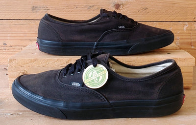 Vans Off The Wall Low Canvas Trainers UK9/US10/EU43 751505 Triple Black
