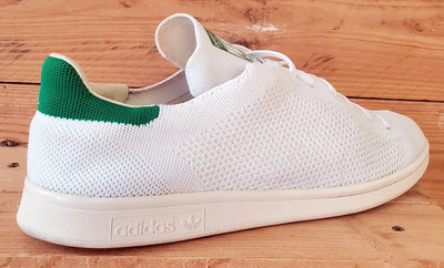 Adidas Stan Smith Low Primeknit Trainers UK10/US10.5/EU44.5 S75146 White/Green