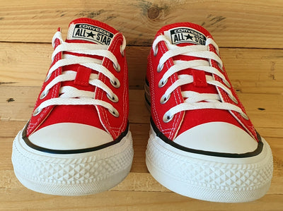 Converse Chuck Taylor All Star Low Trainers UK4/US6/EU36.5 M9696 Red/White